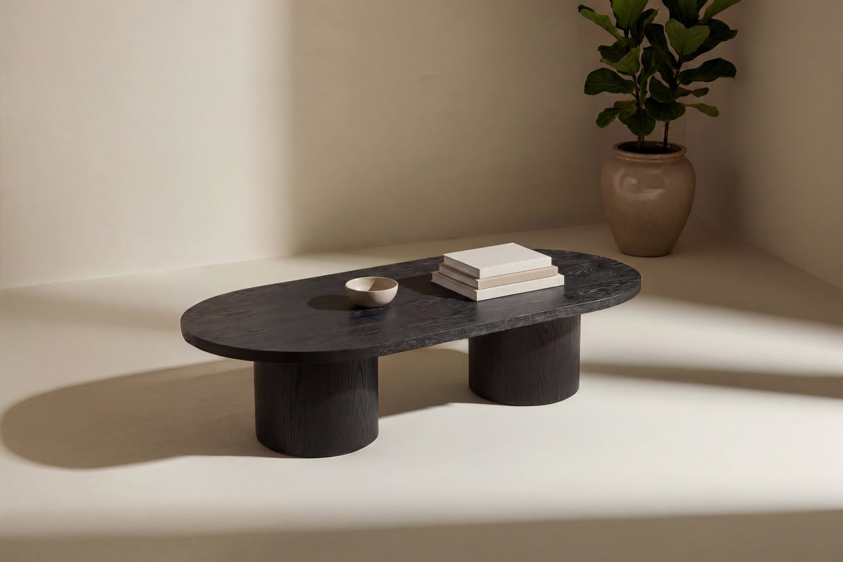 Couchtisch Narvik 120cm - Schwarz - Venture Home - le canapé