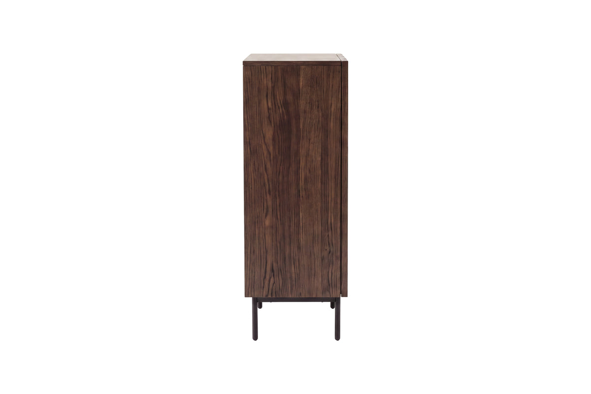 Mehrzweckschrank Björkön 101cm mit 2 Einlegeböden - Mokka - Venture Home - le canapé
