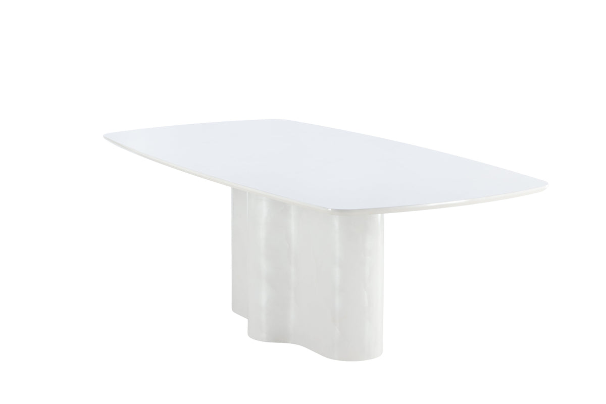 Esstisch Väddö 220cm - Weiß - Venture Home - le canapé