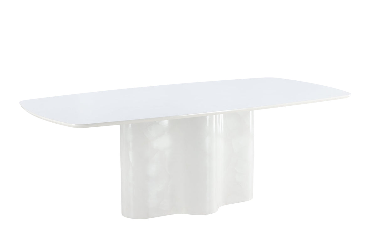 Esstisch Väddö 220cm - Weiß - Venture Home - le canapé