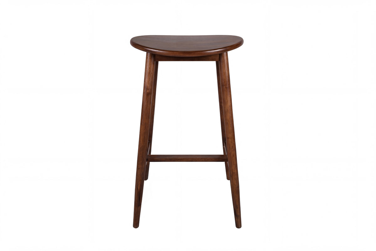 Barhocker Orust aus Massivholz - Mokka - Venture Home - le canapé