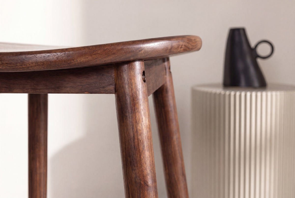 Barhocker Orust aus Massivholz - Mokka - Venture Home - le canapé