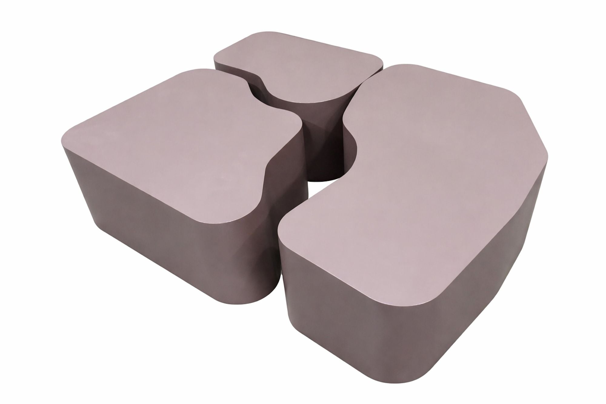 Couchtische Nordland 3er-Set - Braun