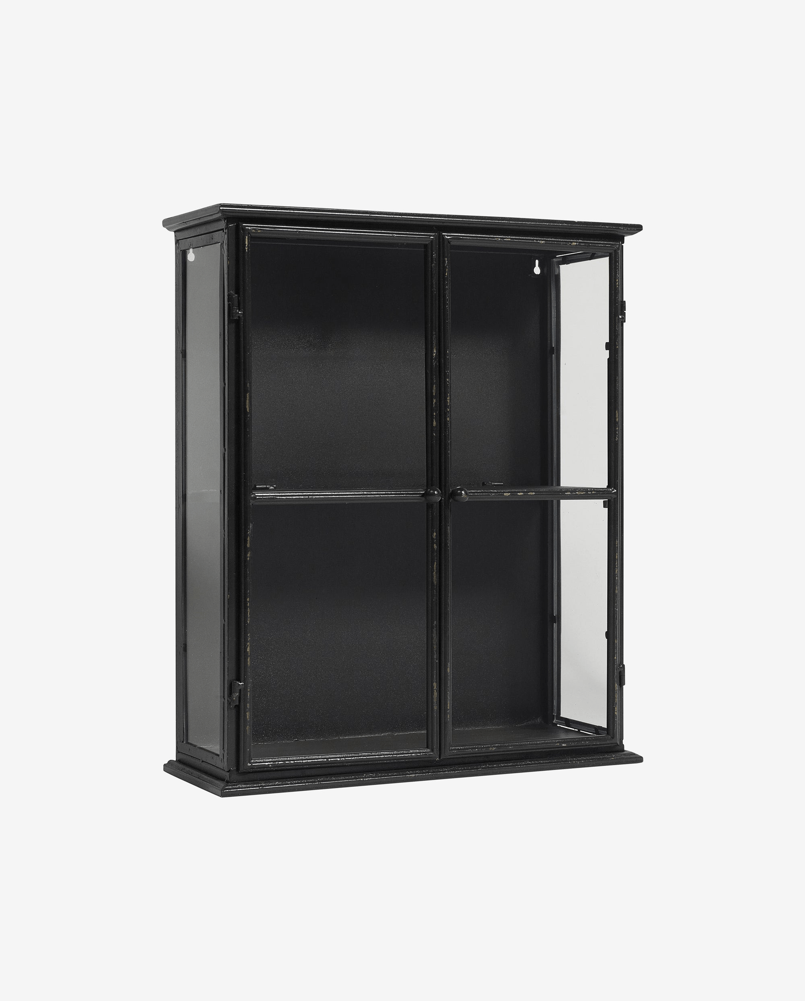 Wandschrank DOWNTOWN 50cm aus Glas - Schwarz - Nordal A/S - le canapé