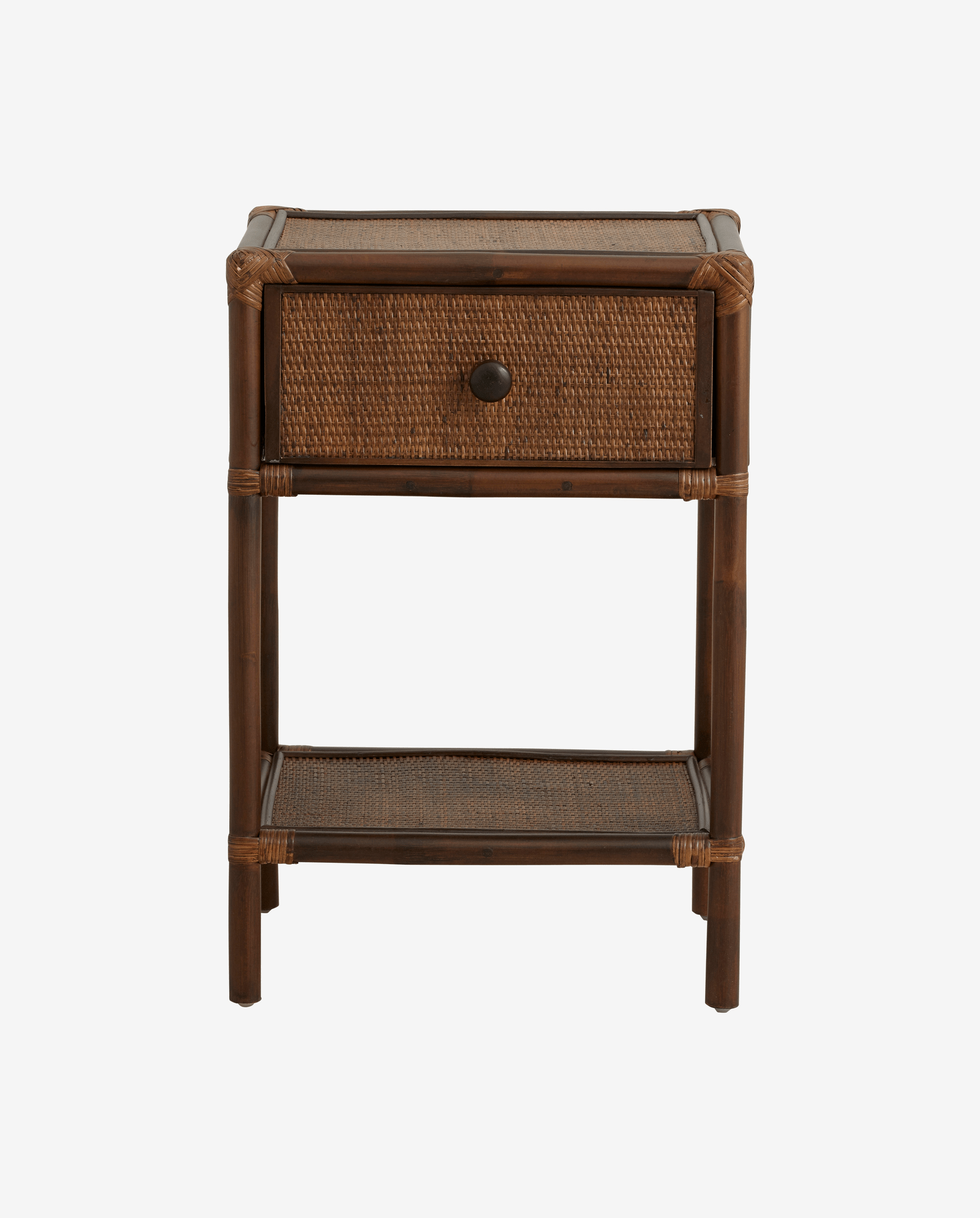 Beistelltisch Hayes 45cm aus Rattan - Braun - Nordal A/S - le canapé