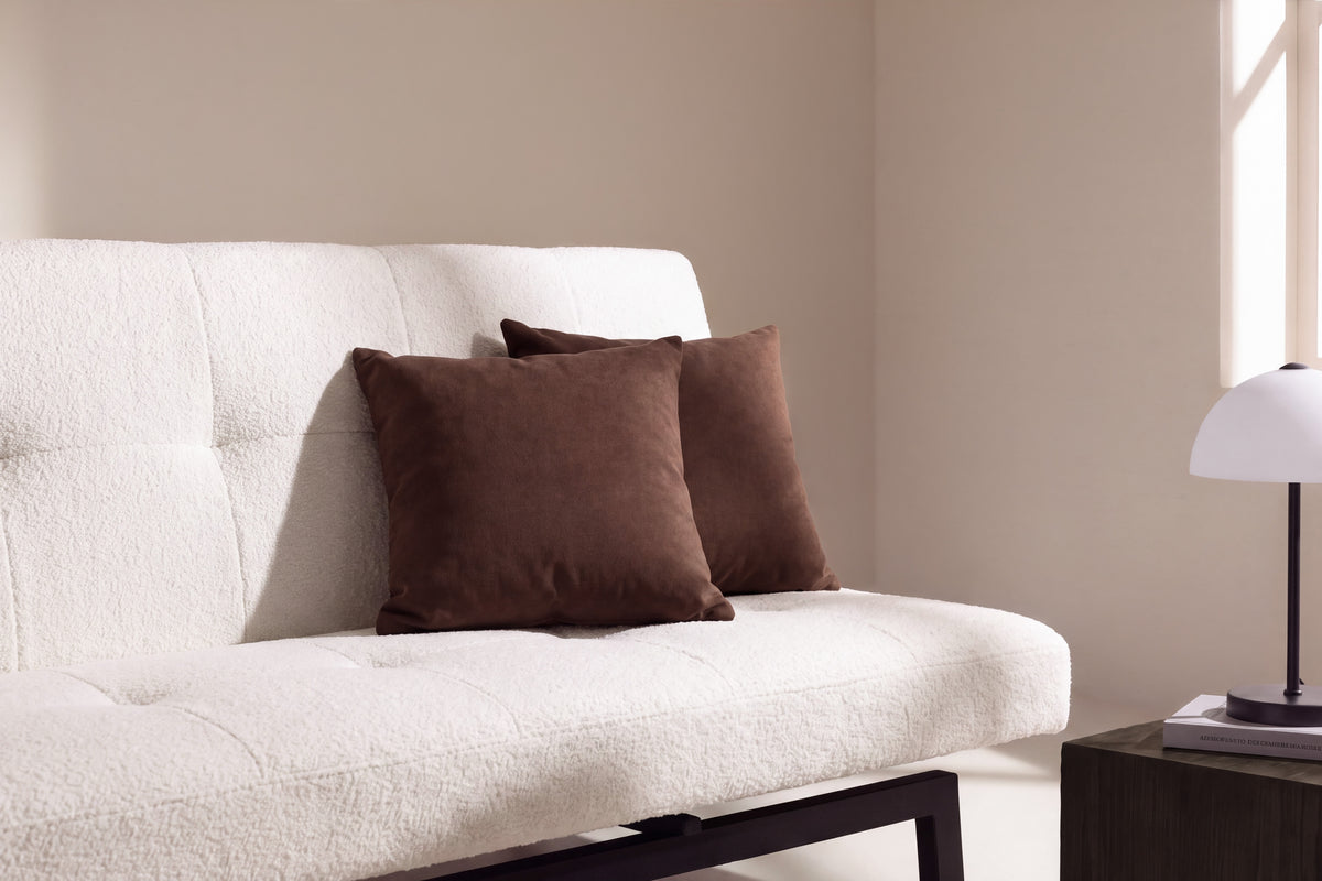 Schlafsofa Bodil ausklappbar - Weiß - Venture Home - le canapé