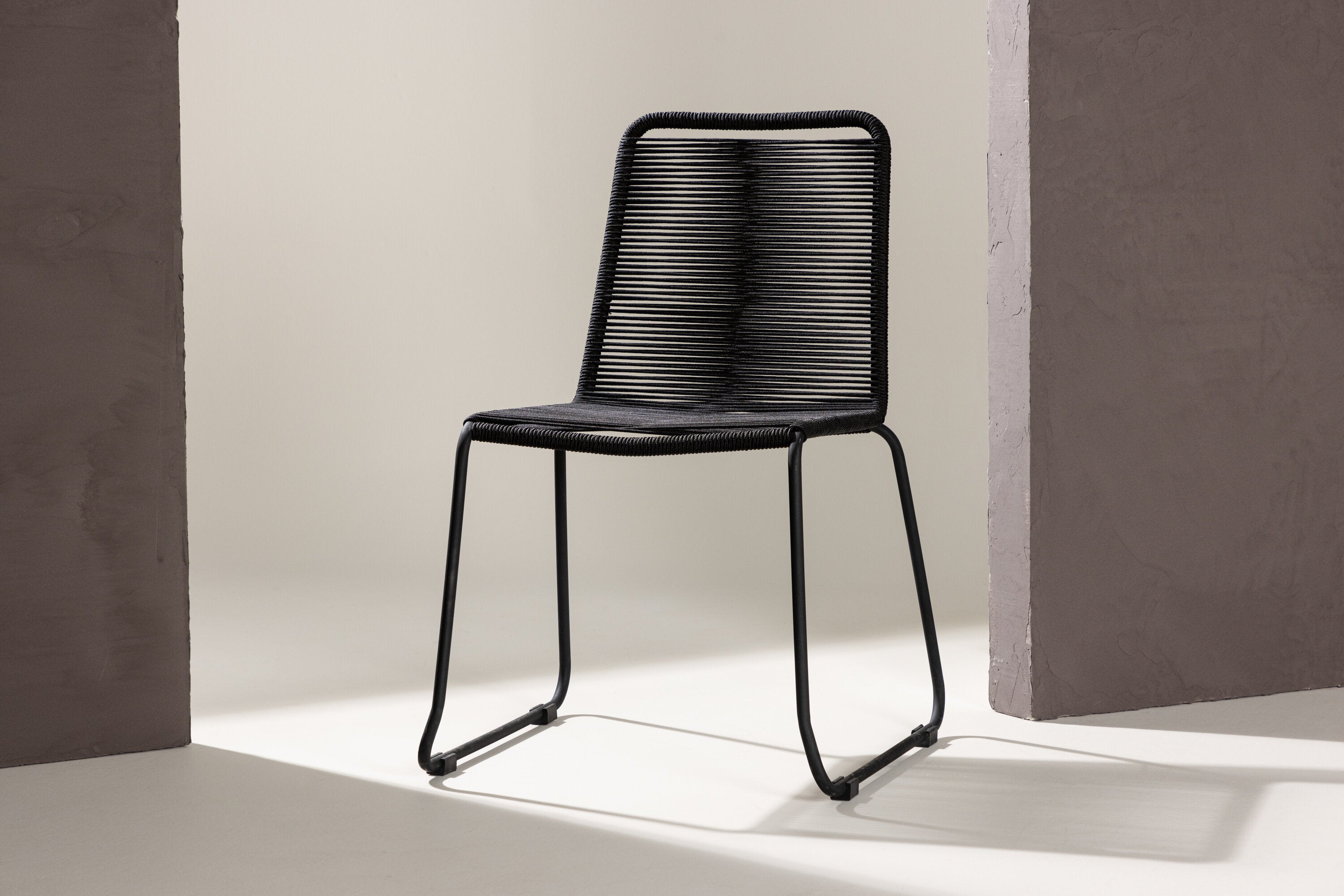 2er-Set Gartenstühle Lindos - Schwarz - Venture Home - le canapé