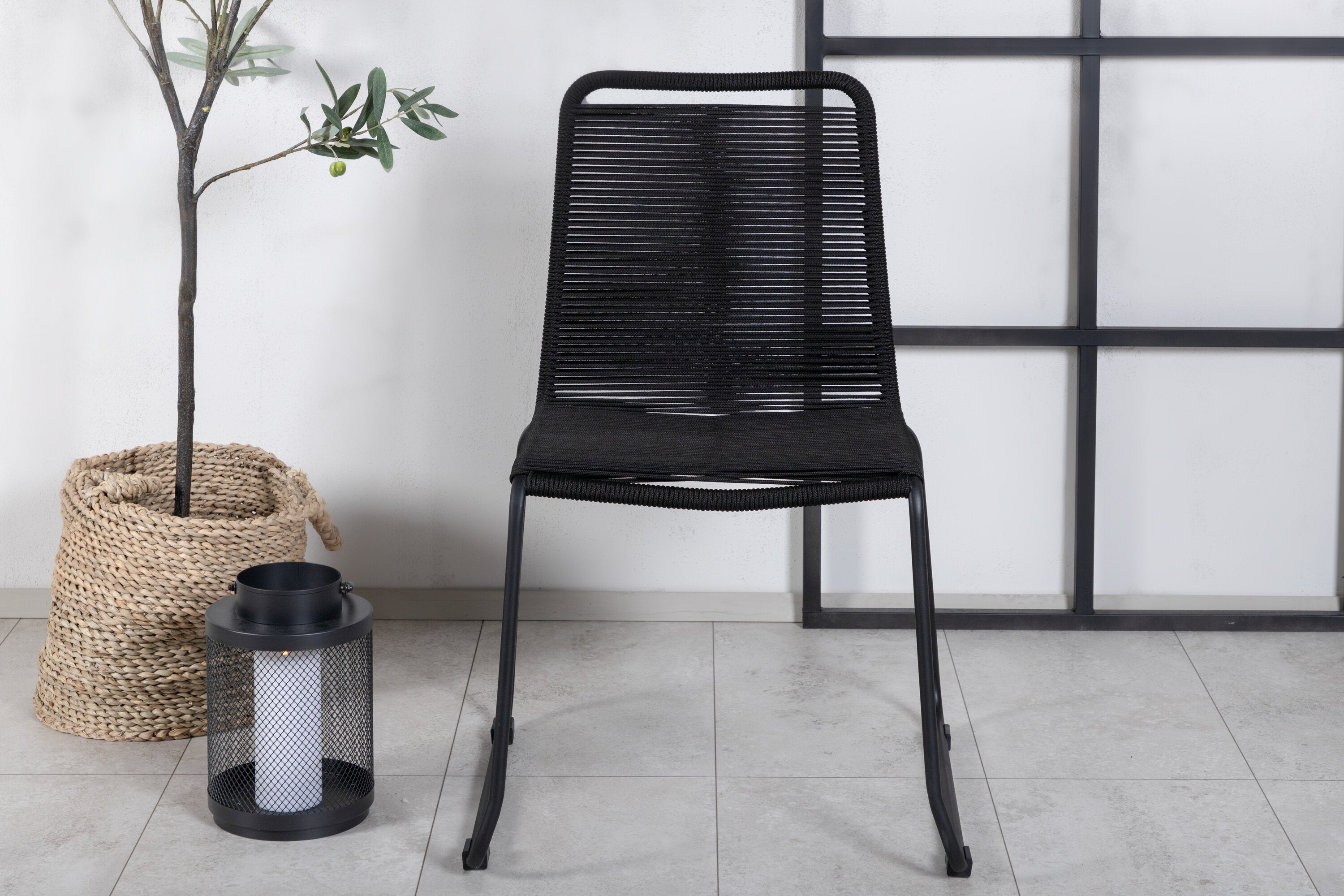 2er-Set Gartenstühle Lindos - Schwarz - Venture Home - le canapé
