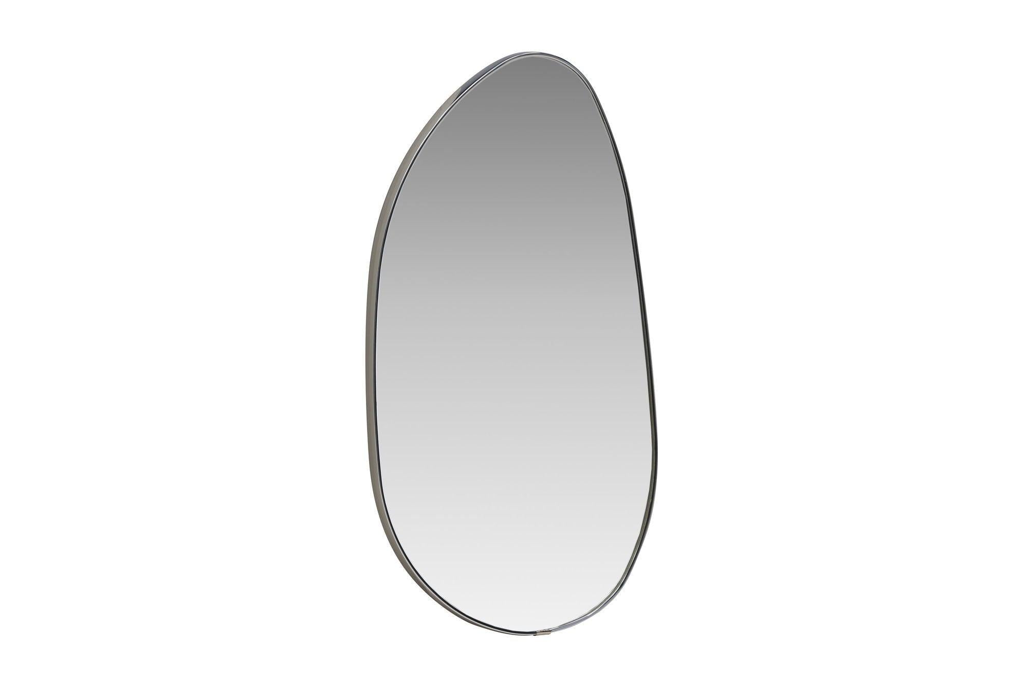 Wandspiegel Borgholm - Silber Aluminium-Wandspiegel-le canapé