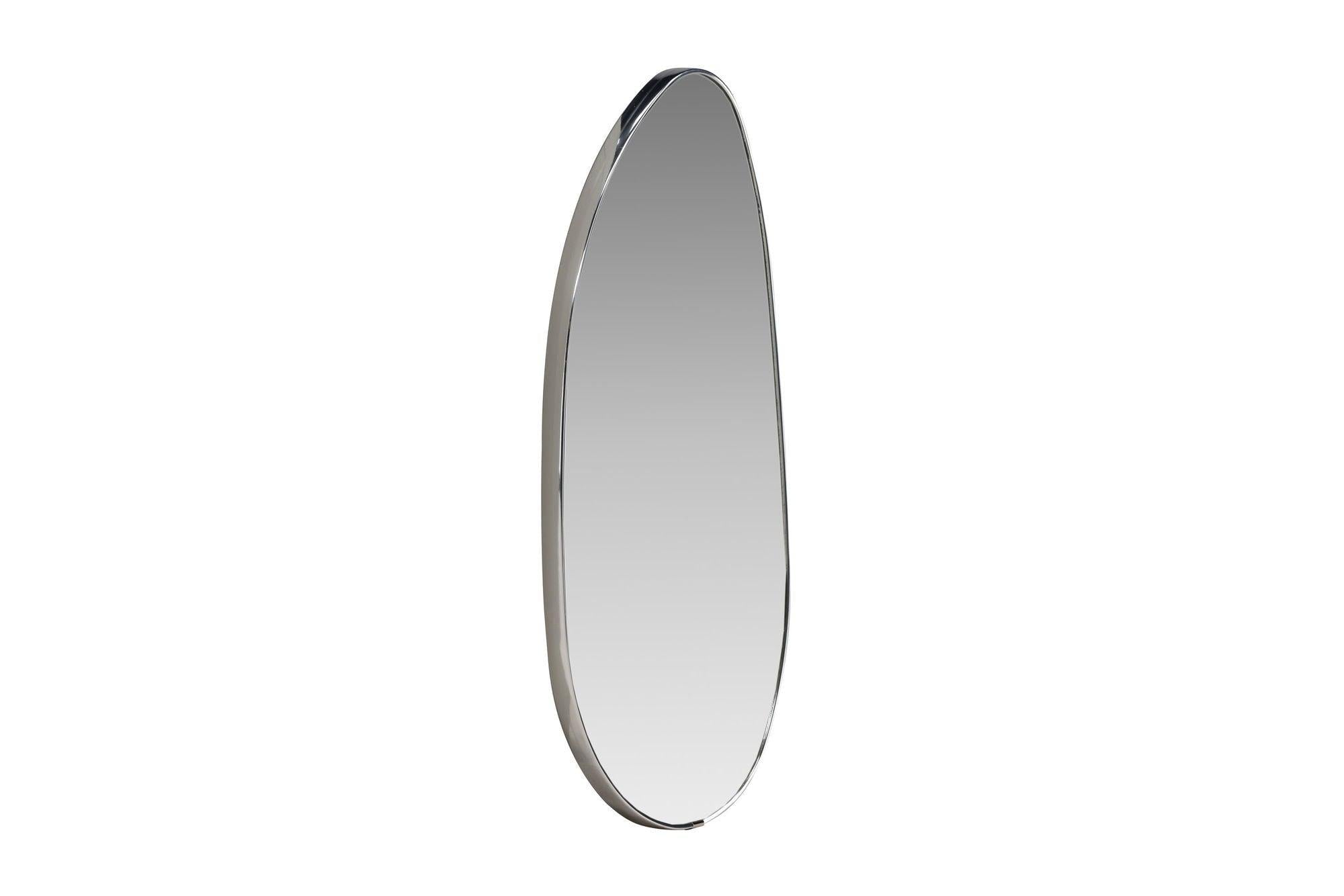 Wandspiegel Borgholm - Silber Aluminium-Wandspiegel-le canapé