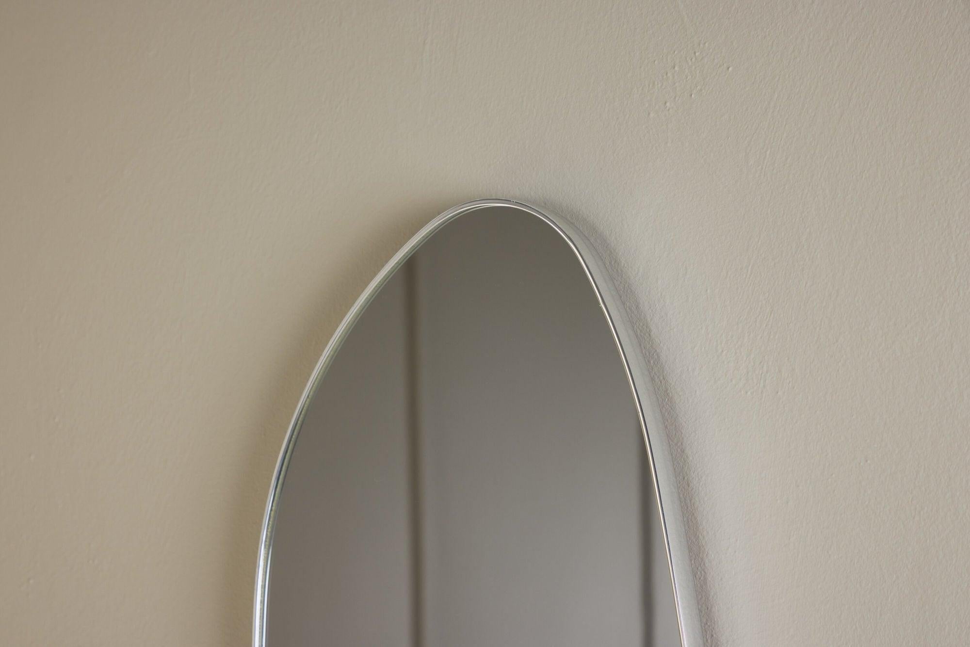 Wandspiegel Borgholm - Silber Aluminium-Wandspiegel-le canapé