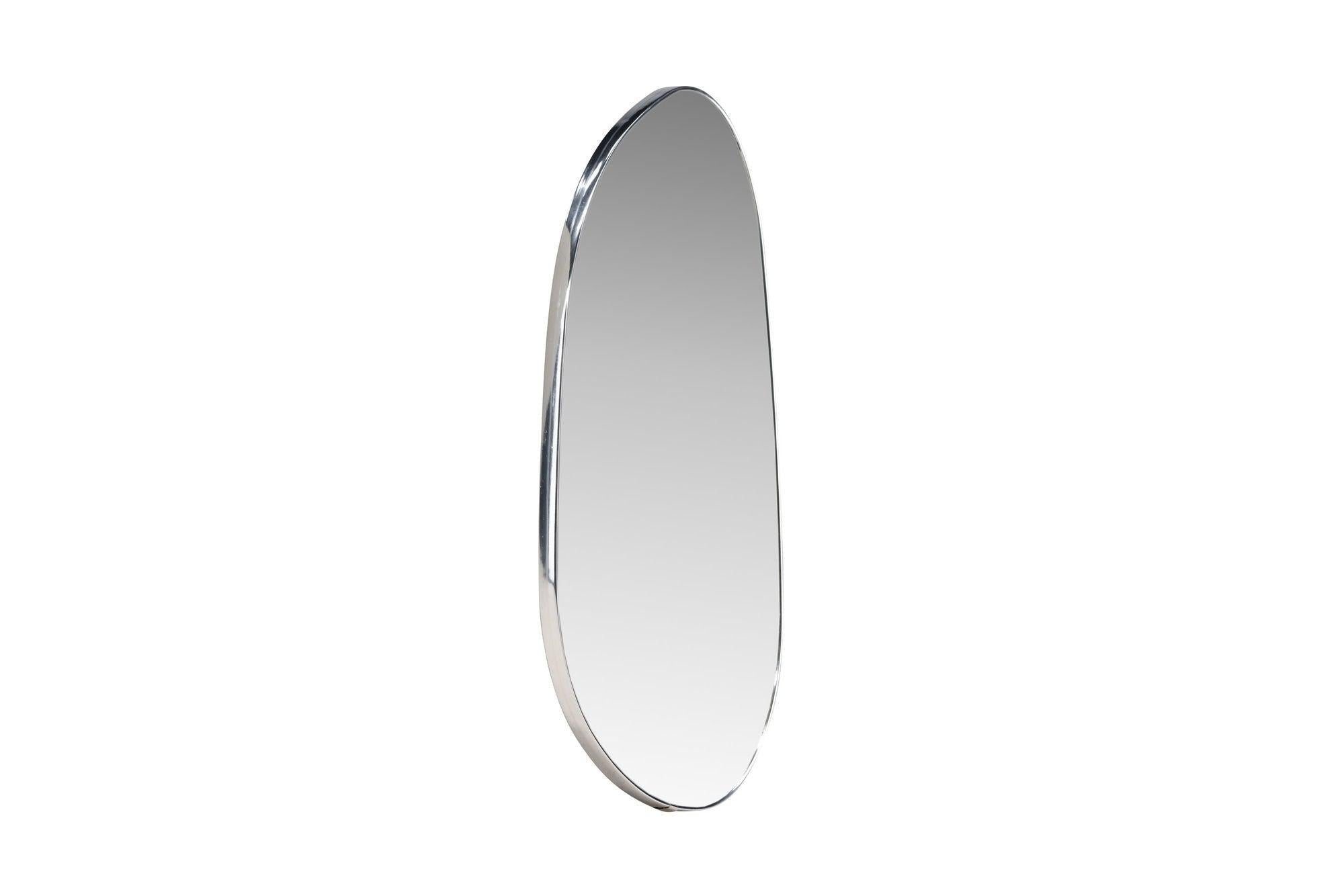 Wandspiegel Askersund - Silber Aluminium-Wandspiegel-le canapé