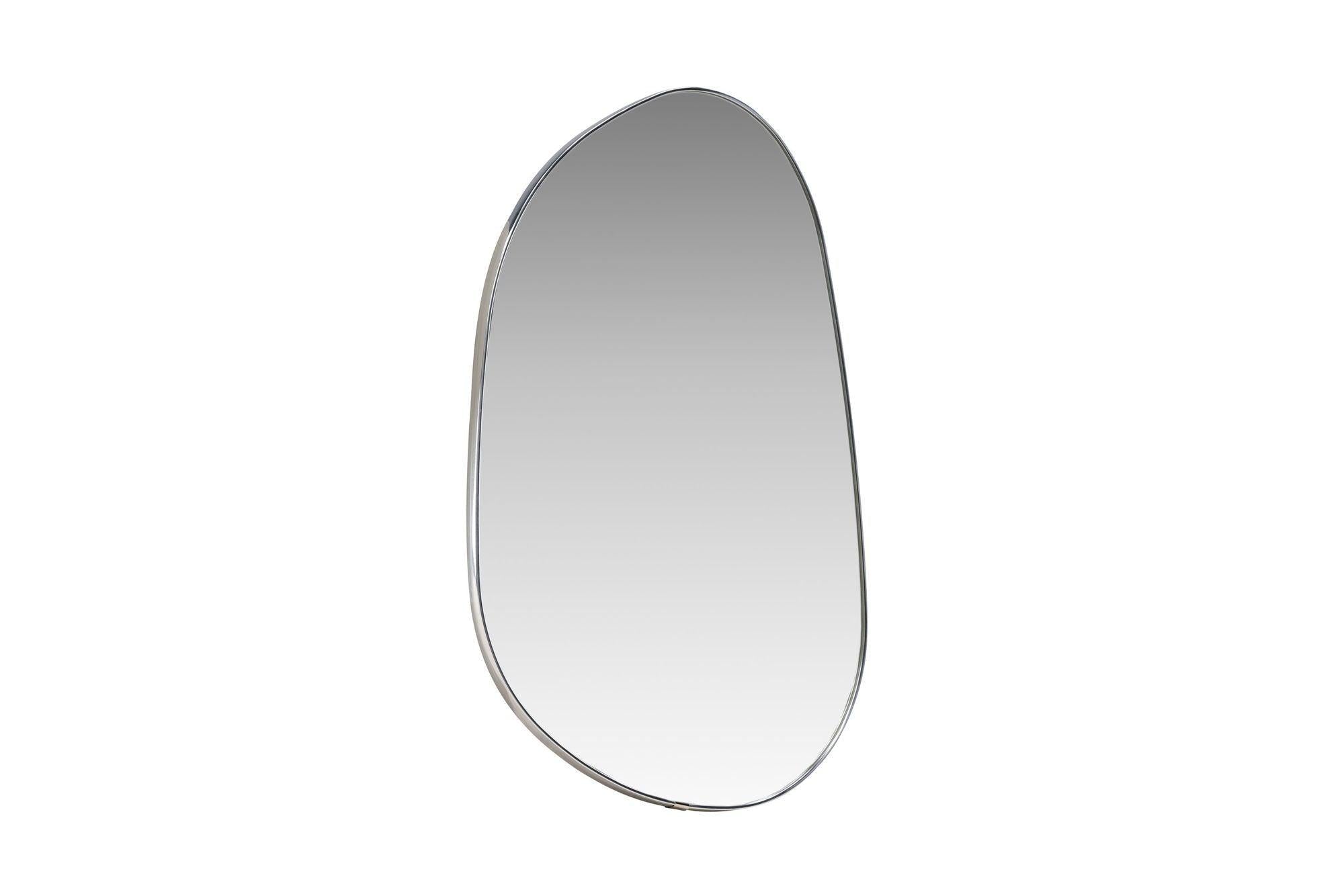 Wandspiegel Askersund - Silber Aluminium-Wandspiegel-le canapé
