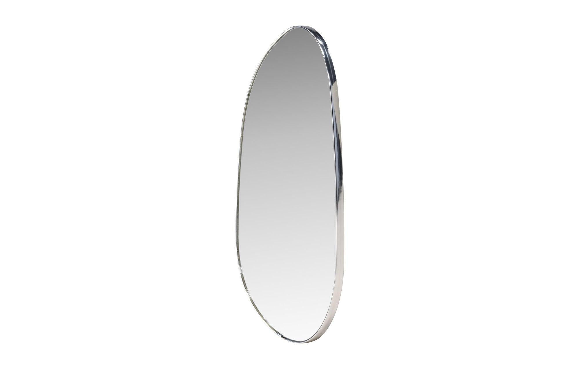 Wandspiegel Askersund - Silber Aluminium-Wandspiegel-le canapé