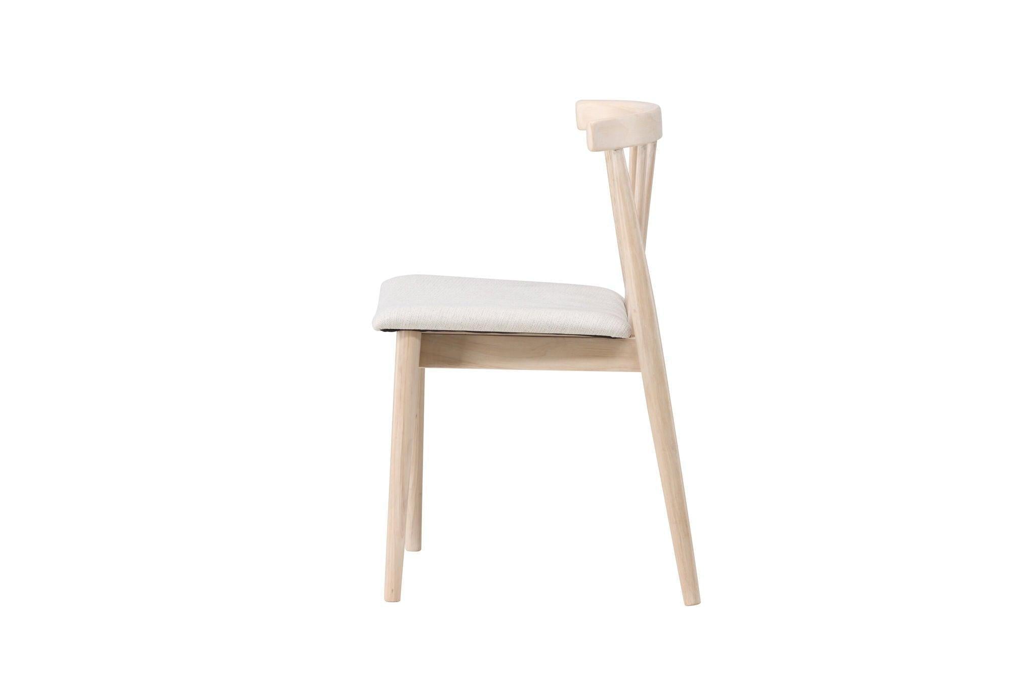 2er-Set Esszimmerstühle Flora - Beige-Esszimmerstuhl-le canapé