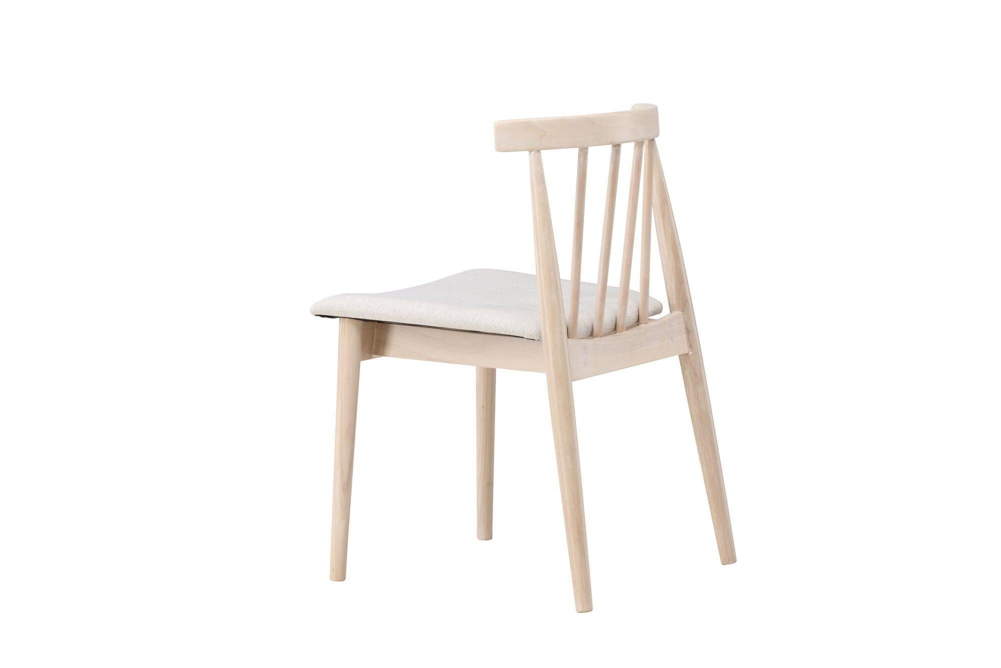 2er-Set Esszimmerstühle Flora - Beige-Esszimmerstuhl-le canapé