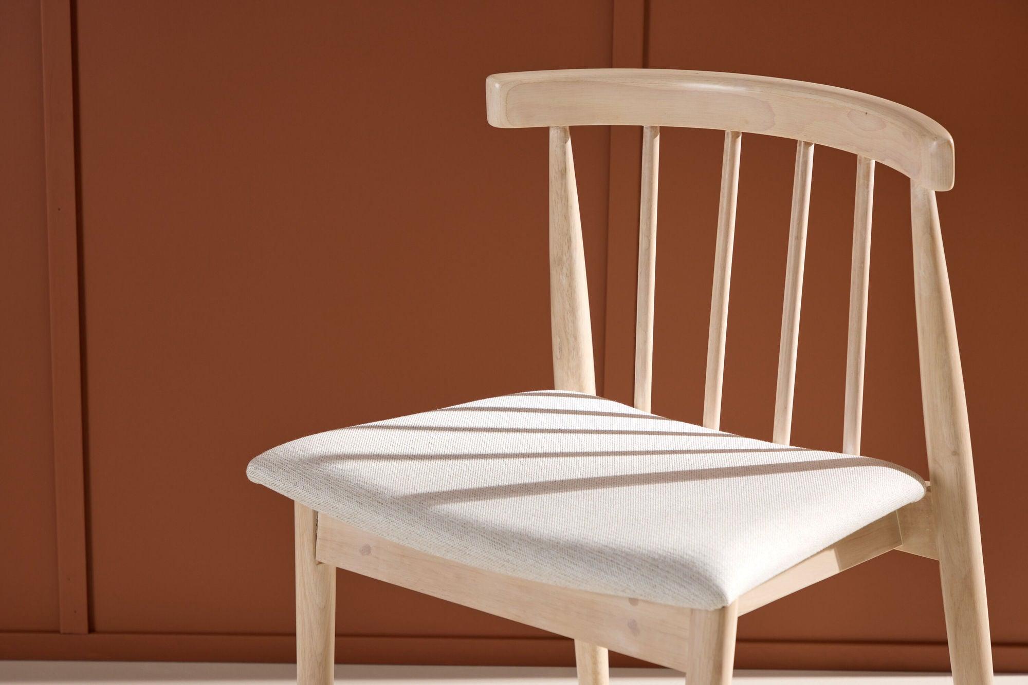 2er-Set Esszimmerstühle Flora - Beige-Esszimmerstuhl-le canapé