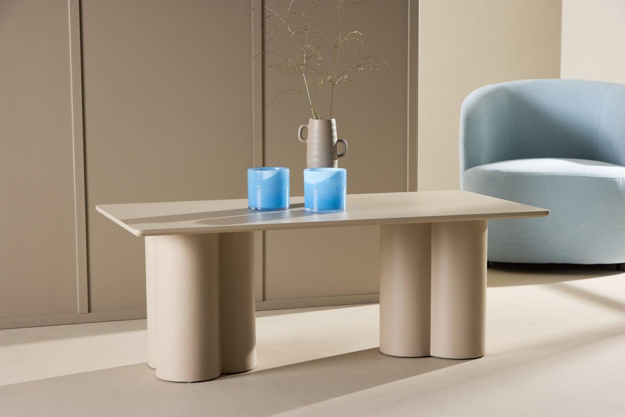 Couchtisch Olivia 60x120 cm - Beige-Couchtisch-le canapé