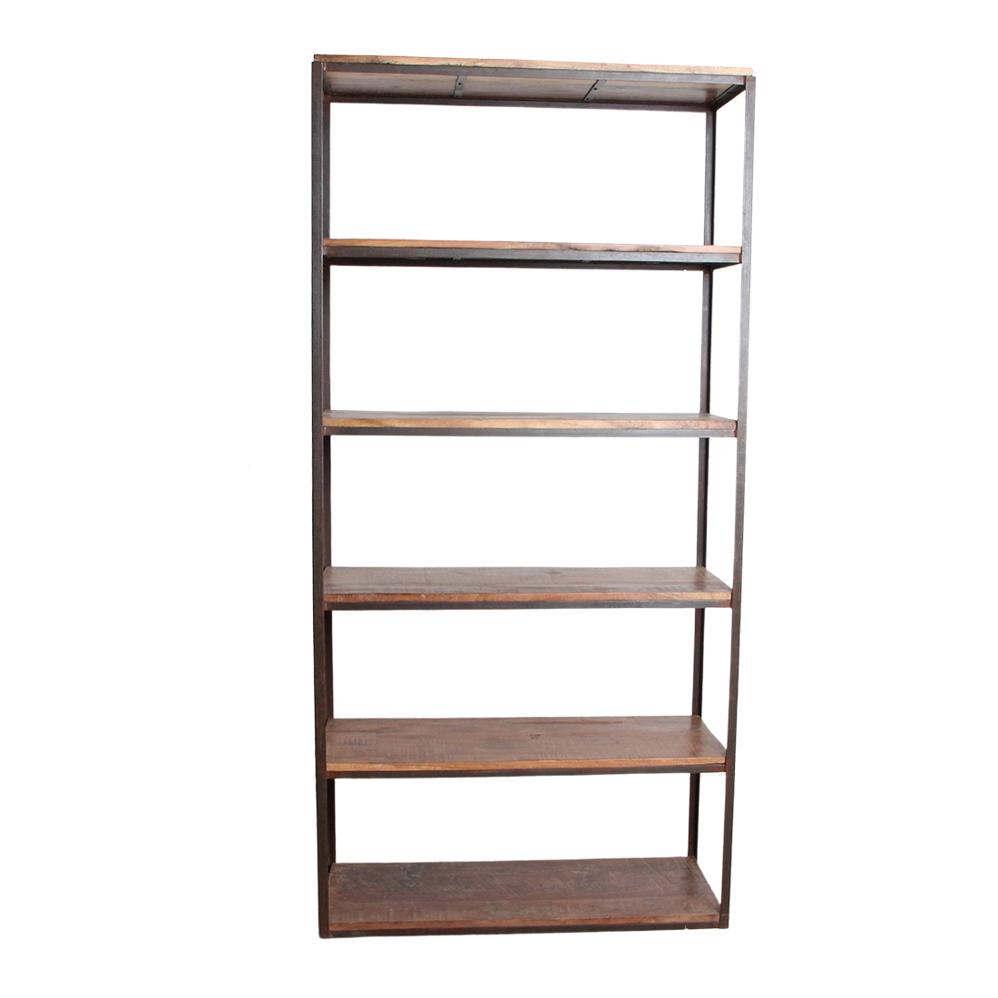 Regal Factory 205cm aus Massivholz - Braun
