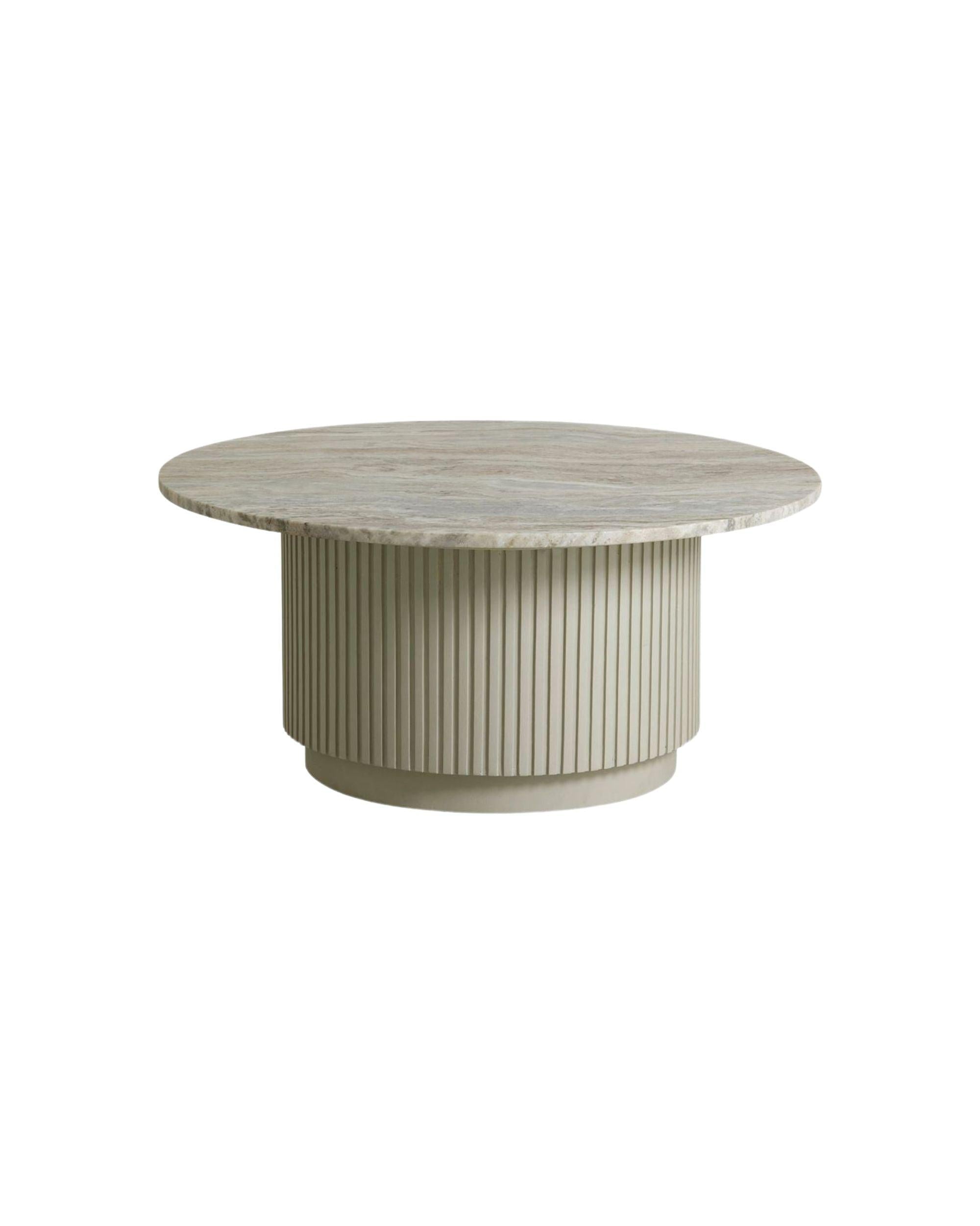 Couchtisch ERIE – Tischplatte aus Marmor-Couchtisch-le canapé