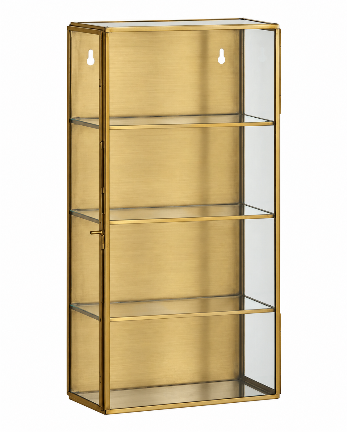 Wandschrank Ada 40cm aus Metall - Gold