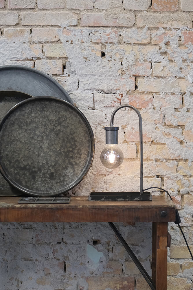 Konsolentisch Ajay 100cm mit Metallplatte