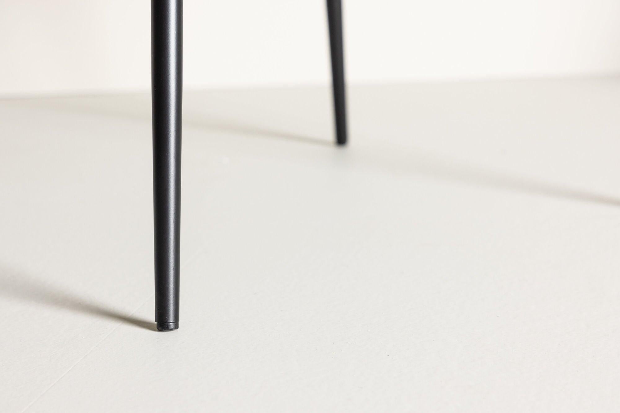 Armlehnenstuhl Limhamn aus Samt - Gelb-Armlehnenstuhl-Furniture Fashion-le canapé