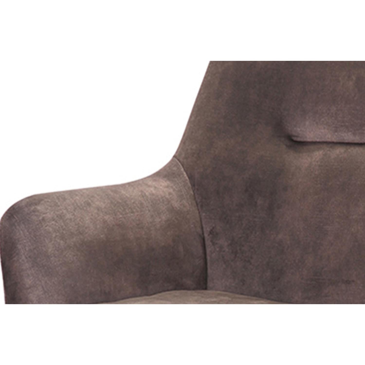 Armlehnstuhl Modest Drehbar - Taupe-Armlehnenstuhl-Rousseau-le canapé