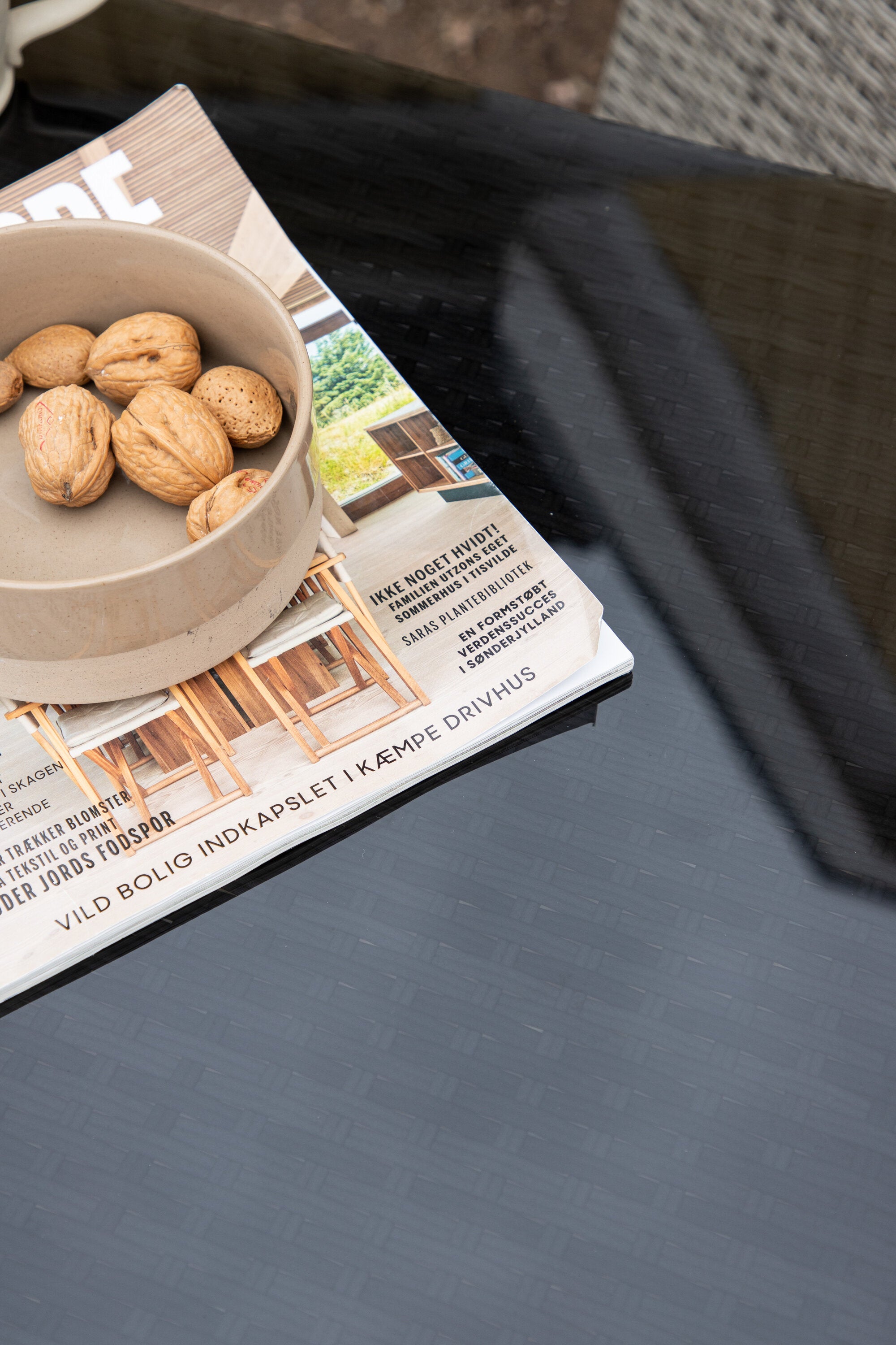 Bartisch Alo 100cm aus Polyrattan - Grau-Esstische Outdoor-Venture Home-le canapé