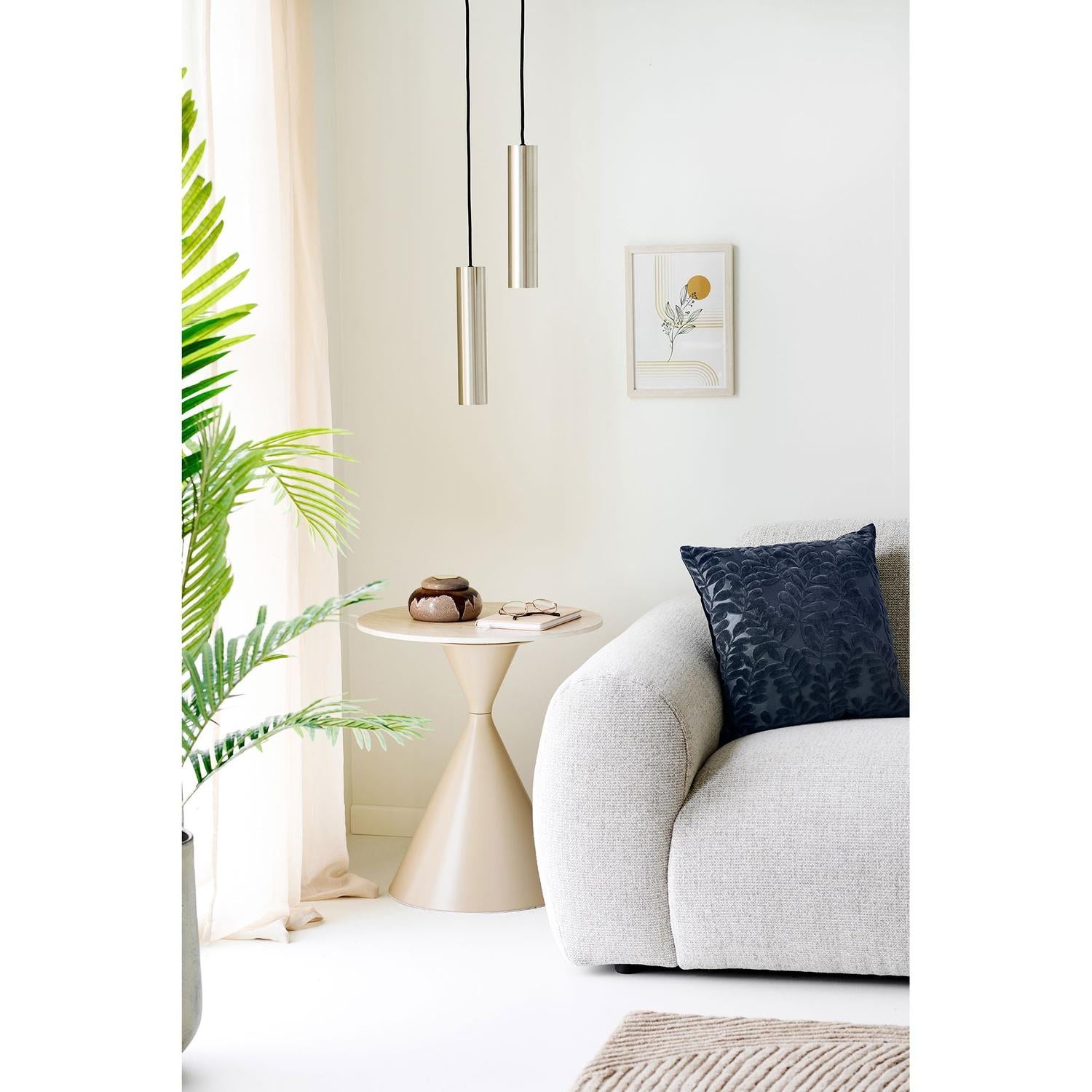 Beistelltisch Annecy Ø50cm - Beige-Beistelltische-House Nordic-le canapé