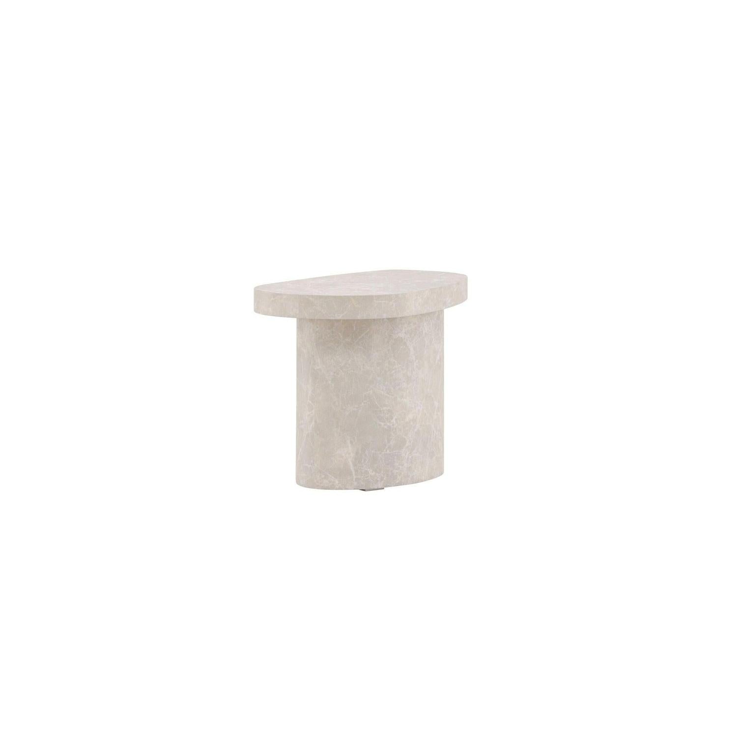 Beistelltisch Bastad 30x50cm - Betonoptik-Beistelltisch-Venture Home-le canapé
