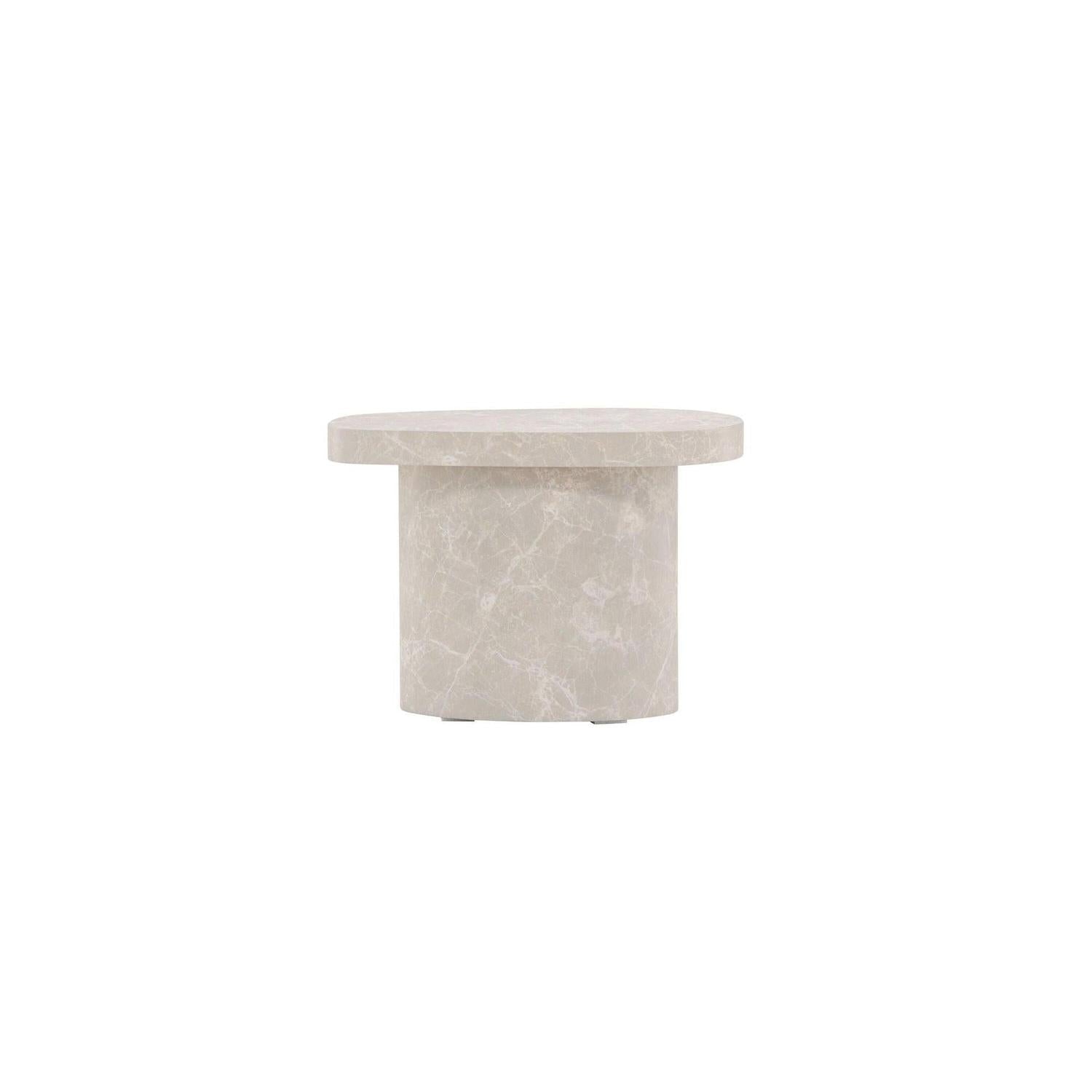 Beistelltisch Bastad 30x50cm - Betonoptik-Beistelltisch-Venture Home-le canapé