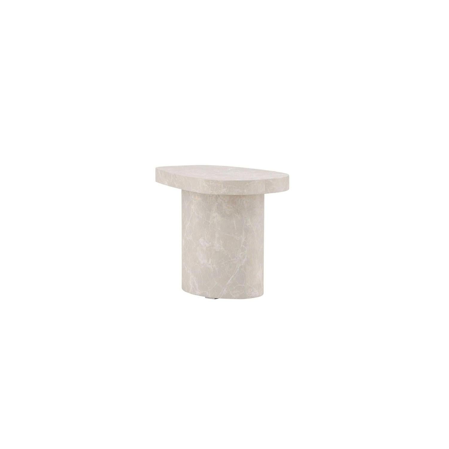 Beistelltisch Bastad 30x50cm - Betonoptik-Beistelltisch-Venture Home-le canapé