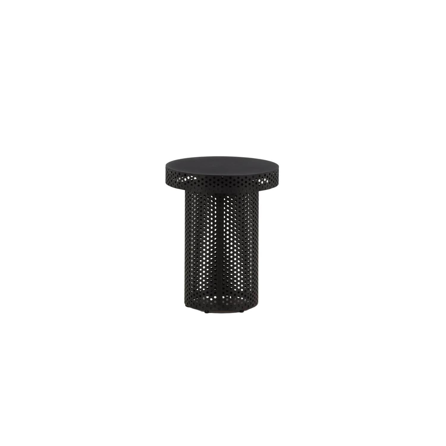 Beistelltisch Bearsden x Josefin Lustig ⌀40cm aus Metall - Schwarz-Beistelltisch-Venture Home-le canapé