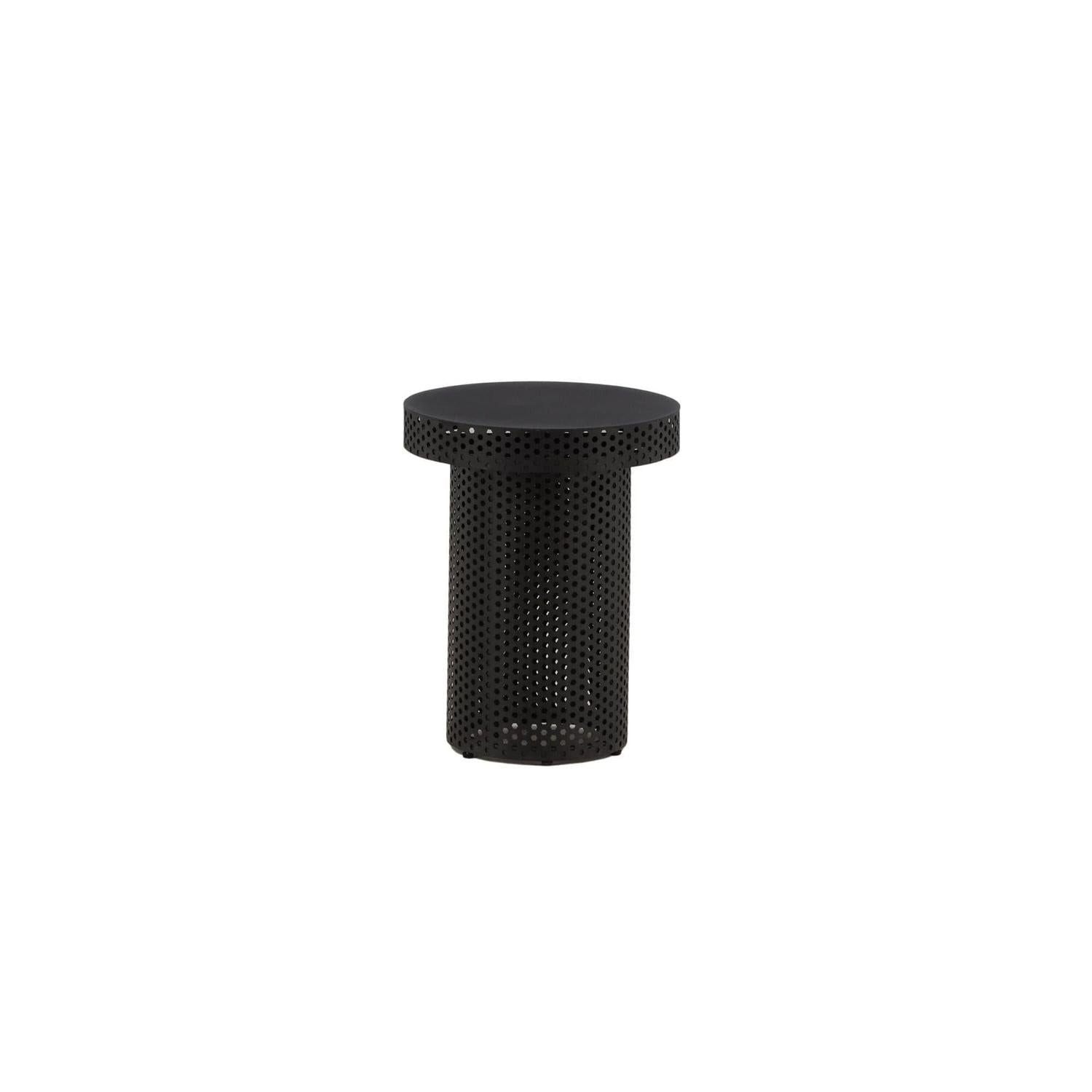 Beistelltisch Bearsden x Josefin Lustig ⌀40cm aus Metall - Schwarz-Beistelltische-Venture Home-le canapé