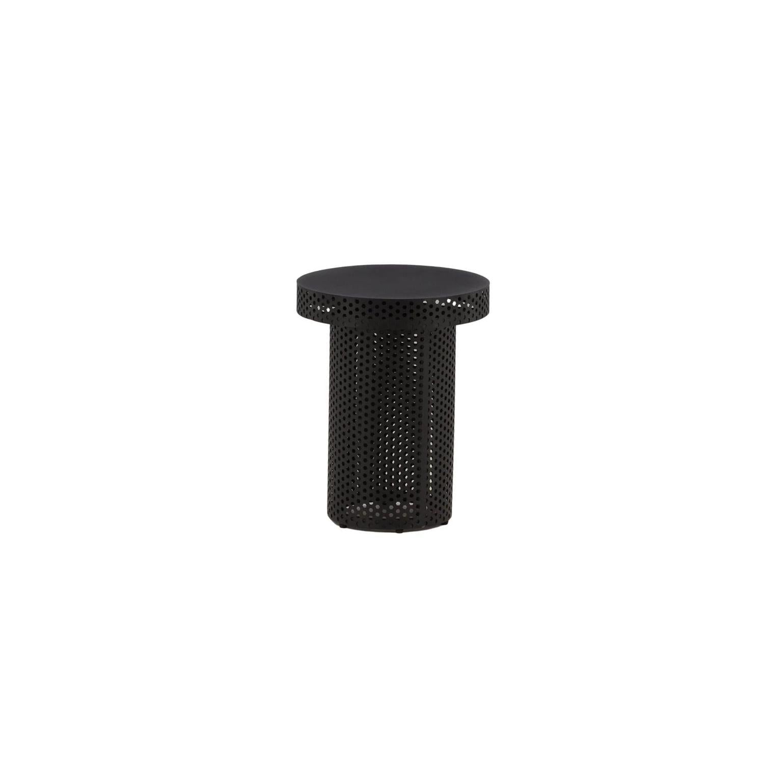 Beistelltisch Bearsden x Josefin Lustig ⌀40cm aus Metall - Schwarz-Beistelltische-Venture Home-le canapé