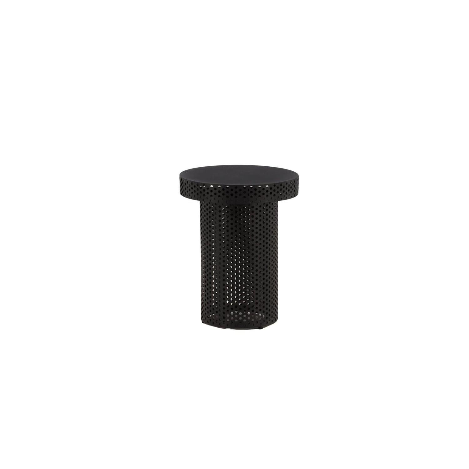 Beistelltisch Bearsden x Josefin Lustig ⌀40cm aus Metall - Schwarz-Beistelltische-Venture Home-le canapé