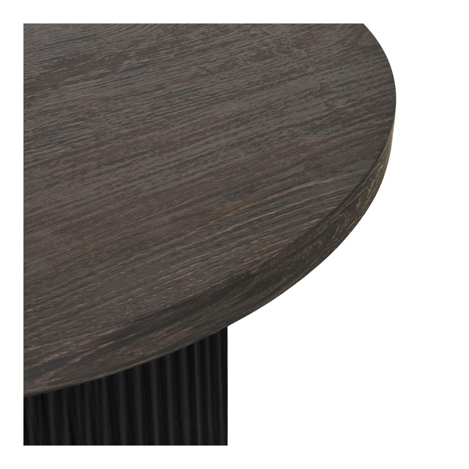 Beistelltisch Boavista Ø48cm - Dunkelbraun-Beistelltische-House Nordic-le canapé