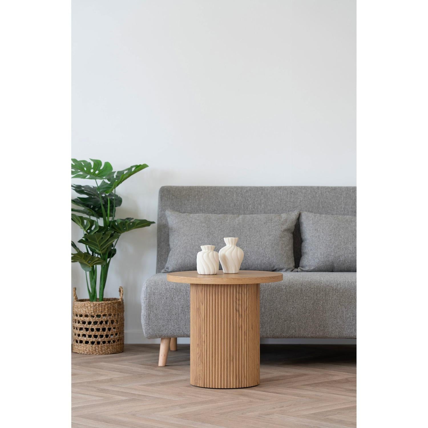 Beistelltisch Boavista Ø48cm - Hellbraun-Beistelltische-House Nordic-le canapé