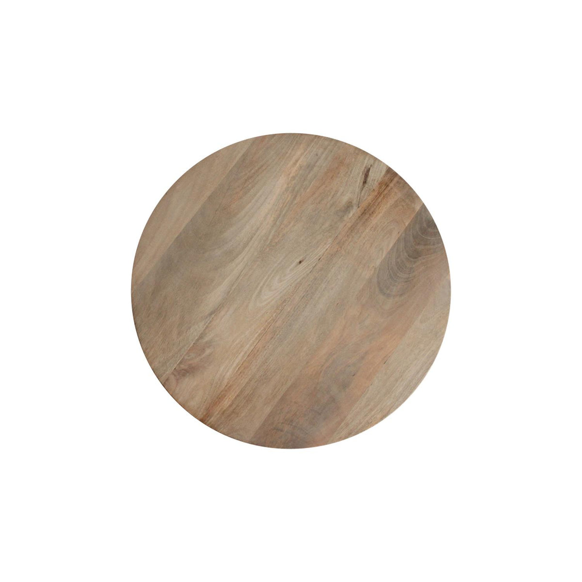 Beistelltisch Bullnose aus Mangoholz Ø55cm - Beige-Beistelltische-Raw Materials-le canapé