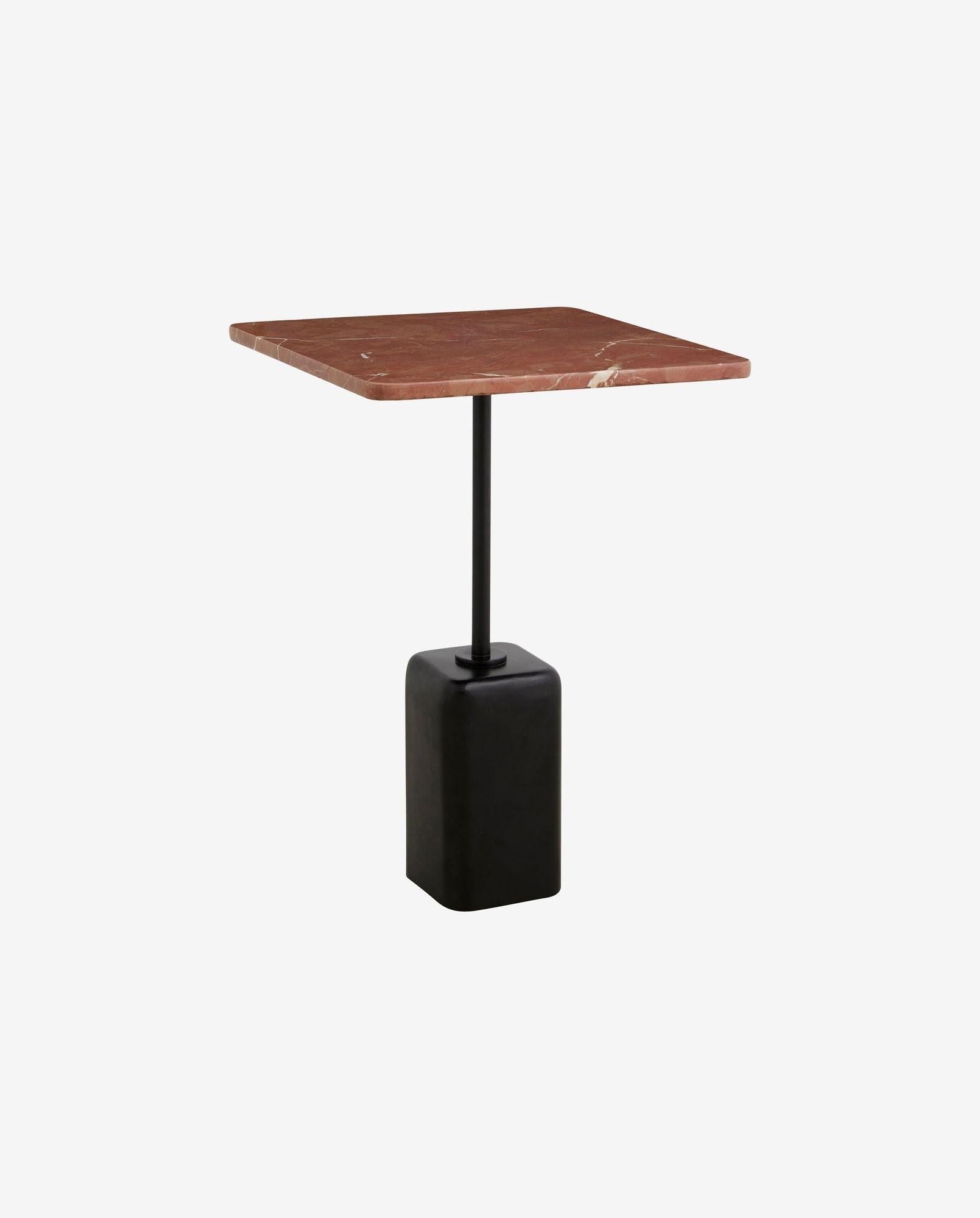Beistelltisch CHAO aus Marmor - Schwarz-Nordal A/S-le canapé