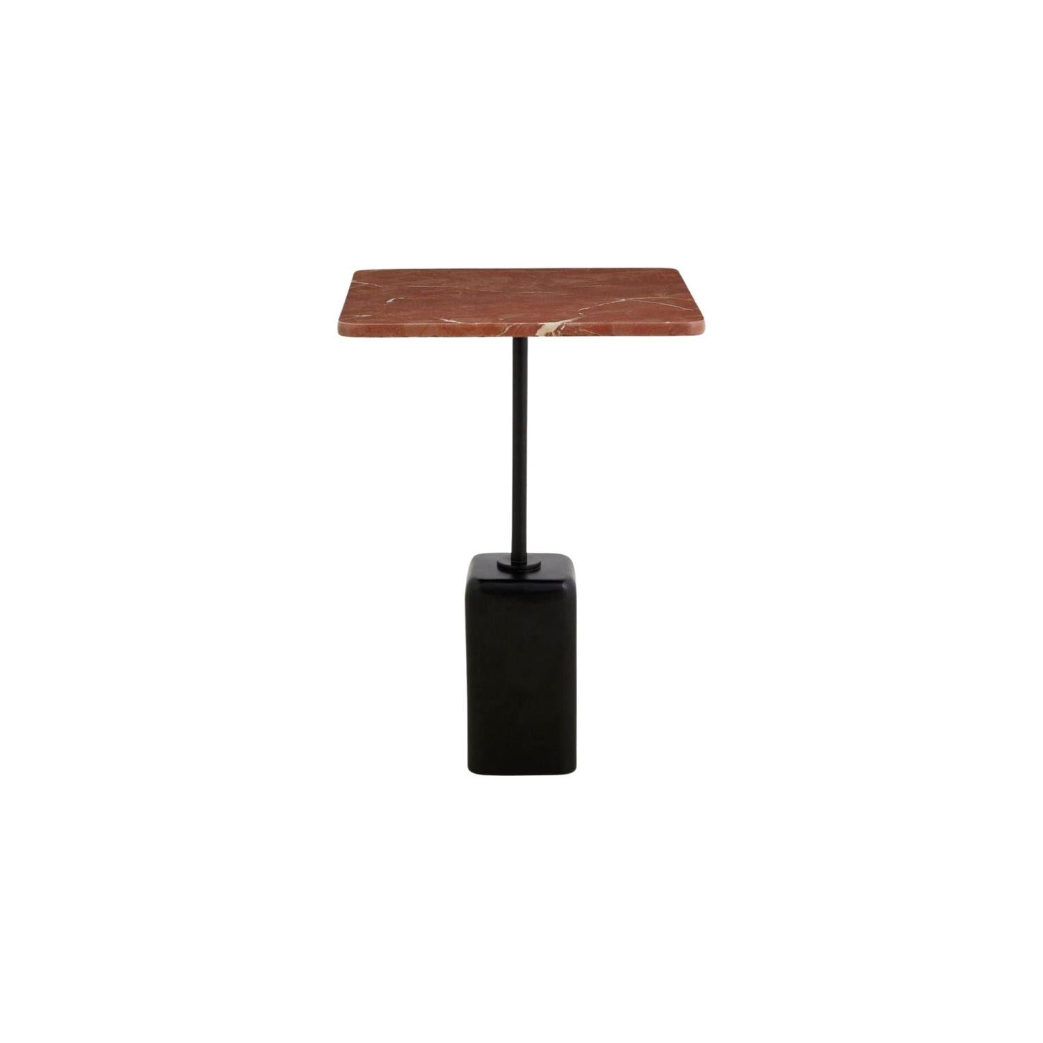 Beistelltisch CHAO aus Marmor - Schwarz-Nordal A/S-le canapé