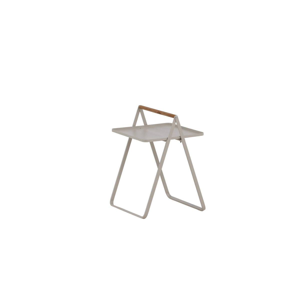 Beistelltisch Clarin 43cm aus Metall - Beige-Beistelltische-Venture Home-le canapé