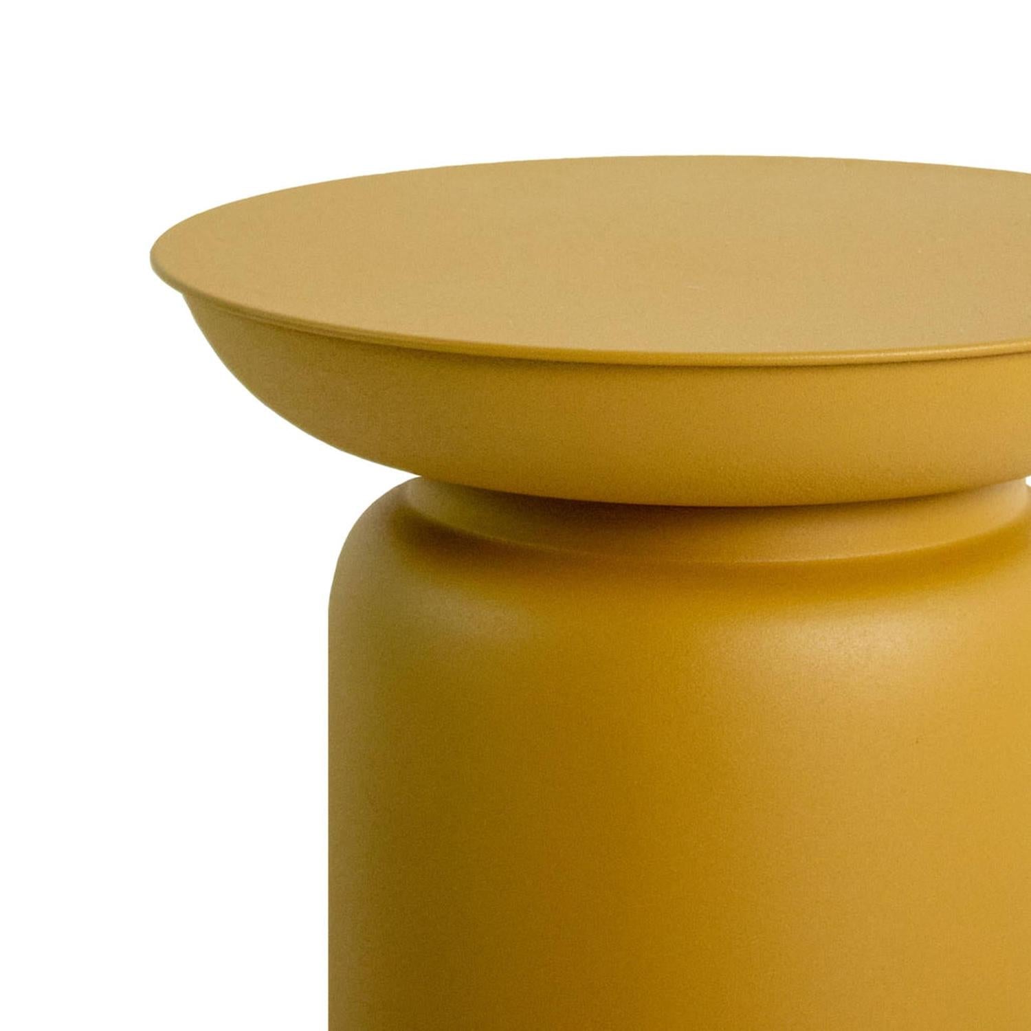 Beistelltisch Clay - Ockergelb-Beistelltische-Kick Collection-le canapé
