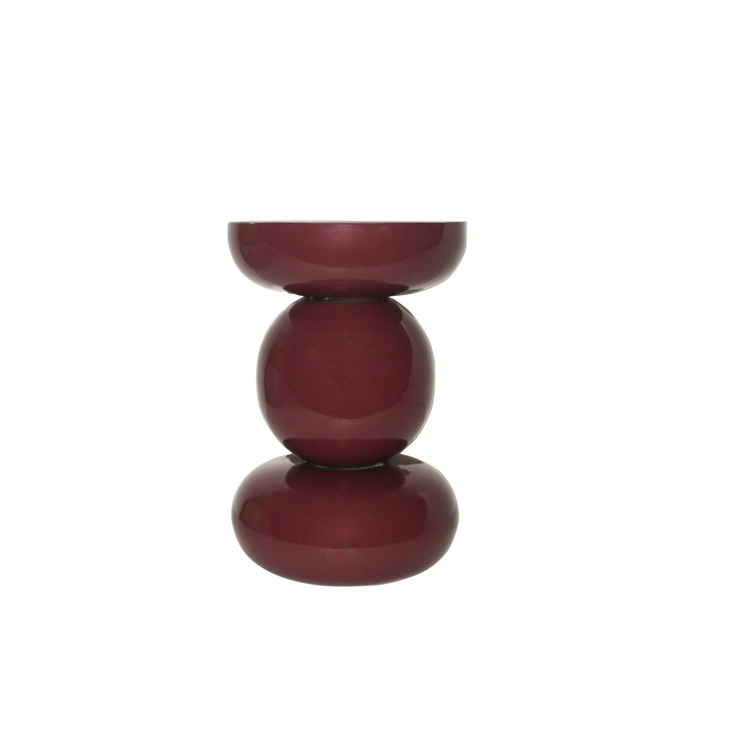 Beistelltisch Dex Ø33cm - Violett-Beistelltische-Livingfurn-le canapé