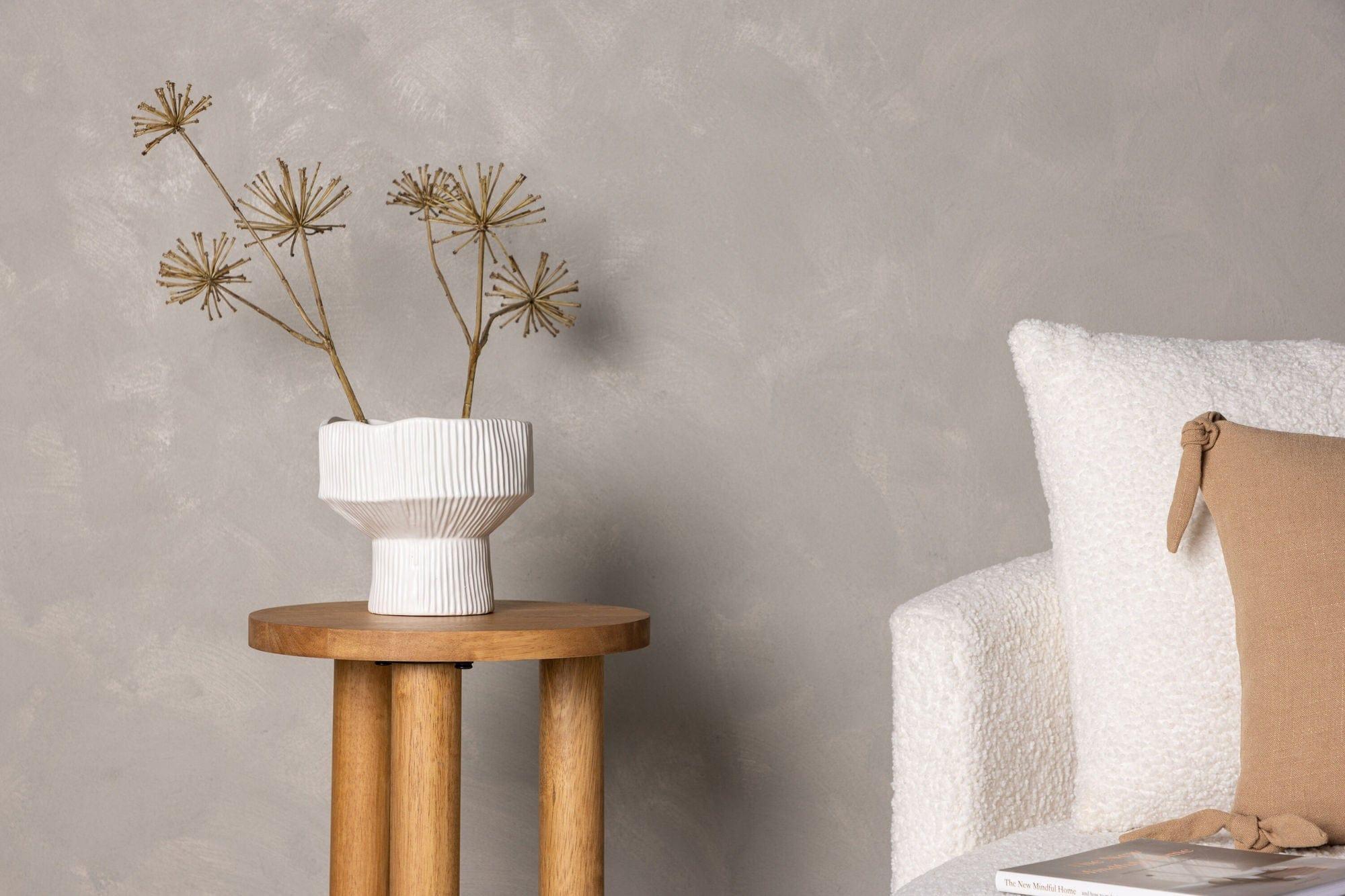 Beistelltisch Duxbury Ø35cm - Hellbraun-Beistelltisch-Venture Home-le canapé