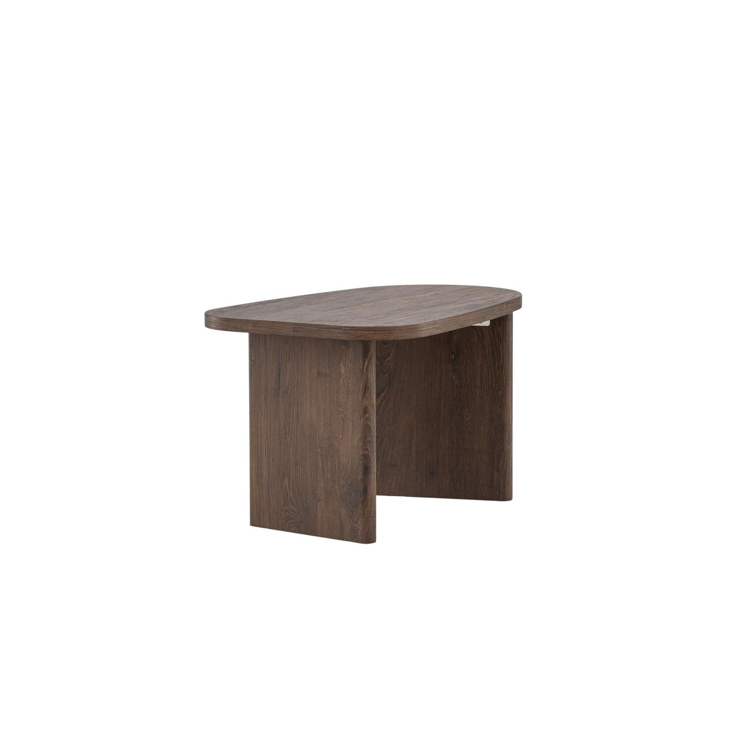 Beistelltisch Grönvik 70cm - Mokka-Beistelltische-Venture Home-le canapé