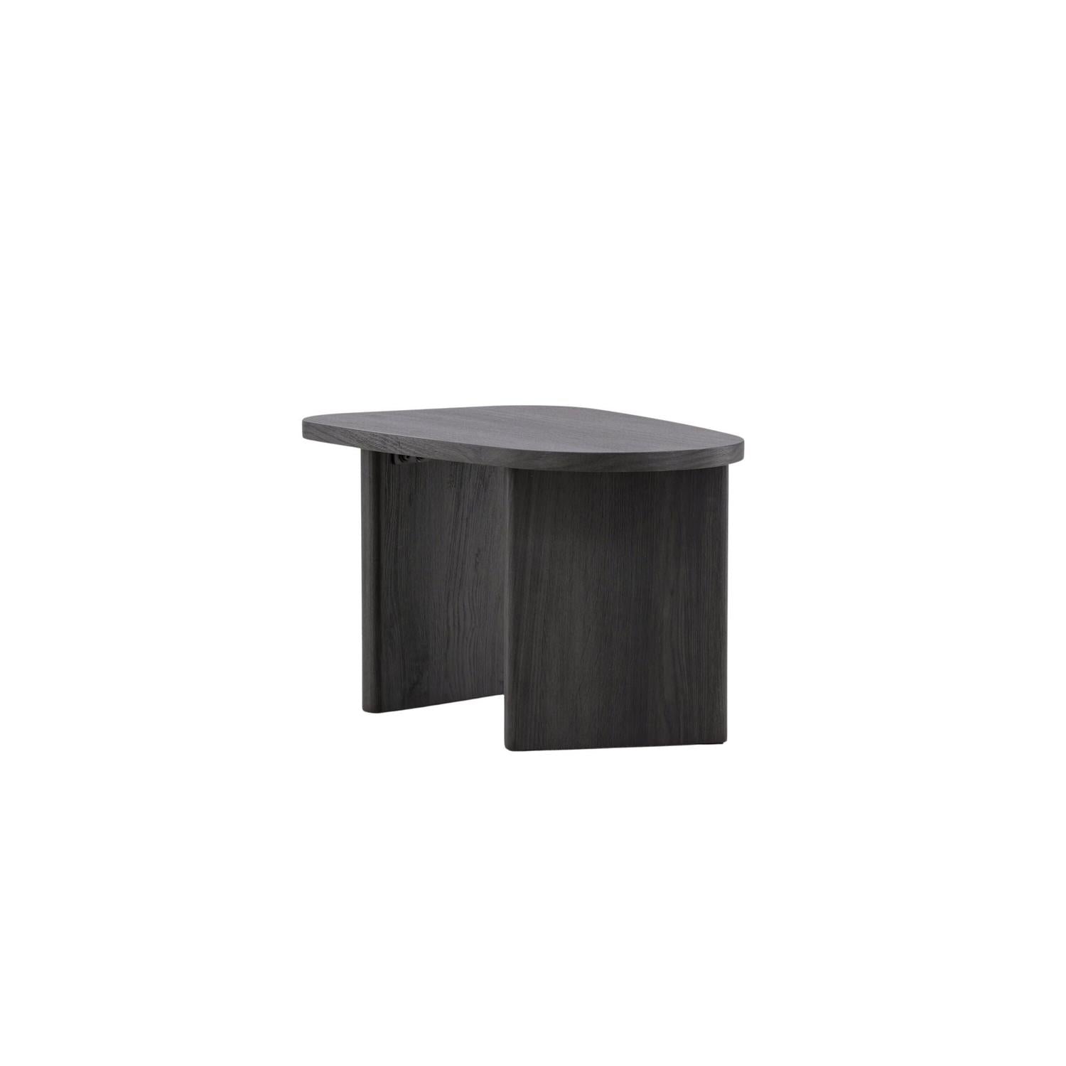 Beistelltisch Grönvik 70cm - Schwarz-Beistelltisch-Venture Home-le canapé