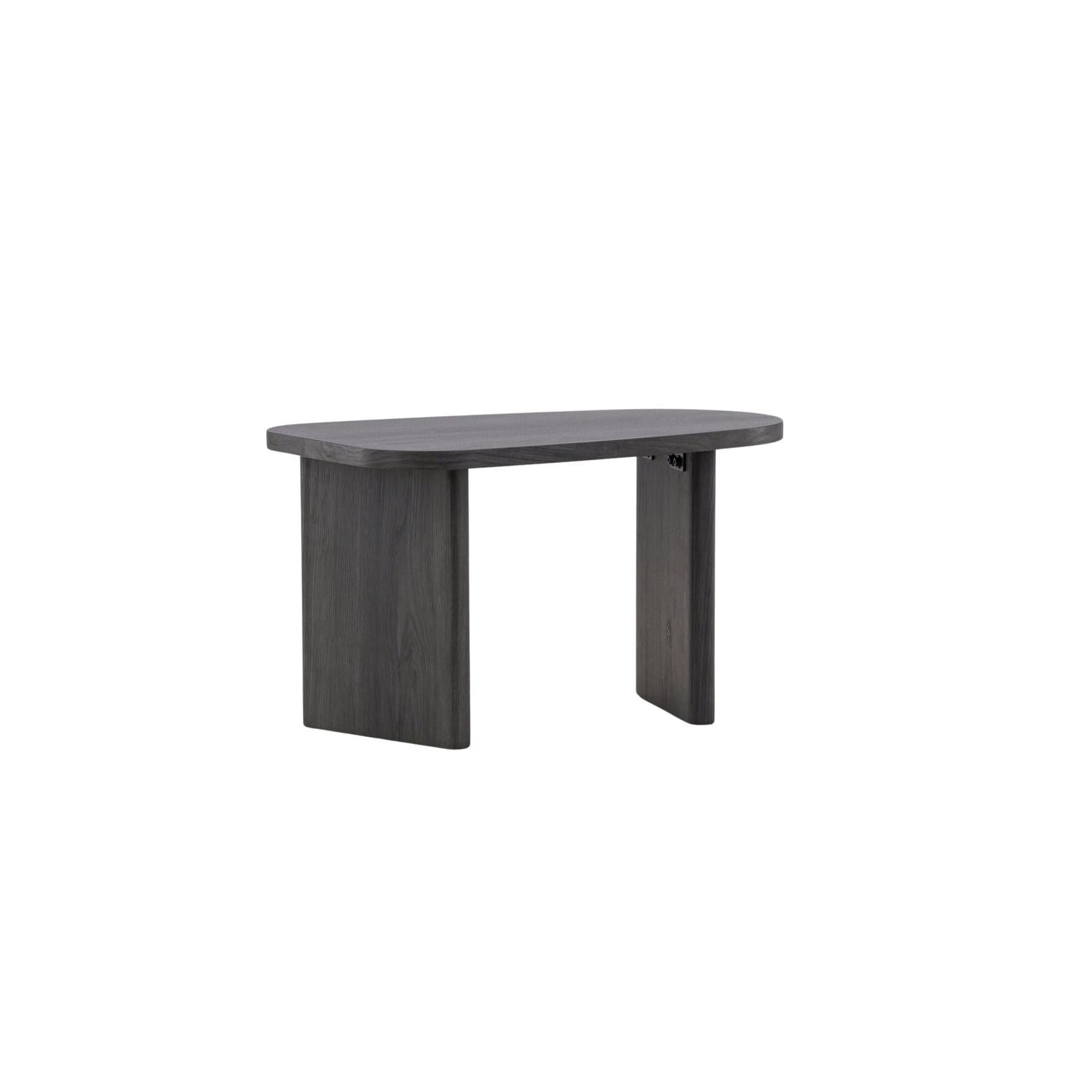 Beistelltisch Grönvik 70cm - Schwarz-Beistelltische-Venture Home-le canapé