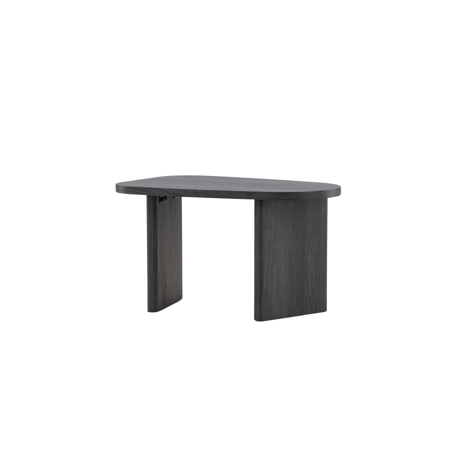 Beistelltisch Grönvik 70cm - Schwarz-Beistelltische-Venture Home-le canapé